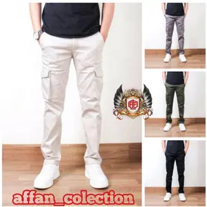 YANG LAGI HITS Celana Cargo Panjang Pria Army Loreng Ufc Venum Mma Pantai Gym