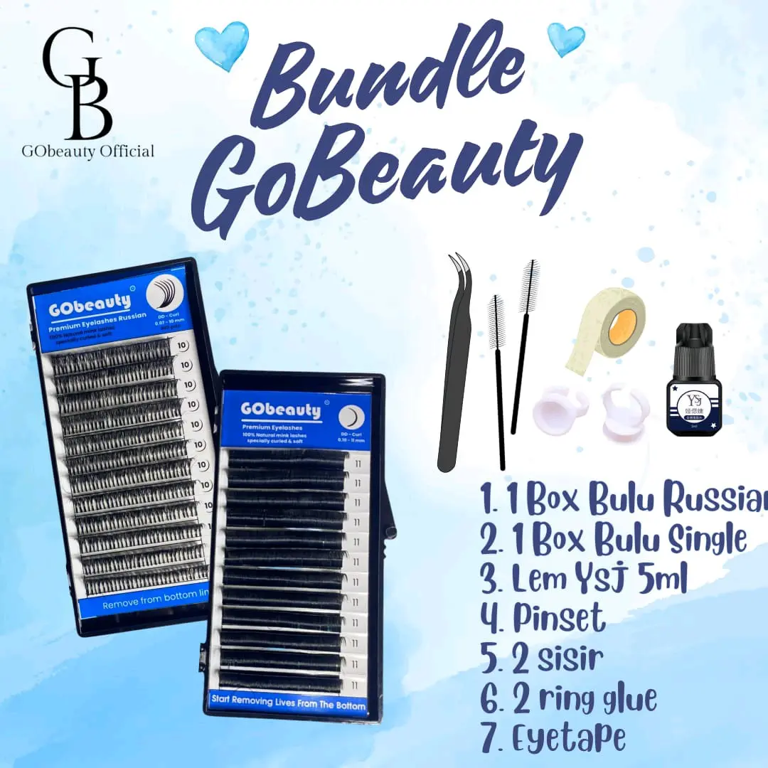 PAKET EYELASHES EXTENTION - DAPAT 2 BOX TIPE