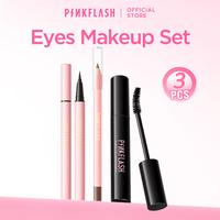 Gambar [Official] PINKFLASH Eye Makeup sets Eyeliner + Maskara tahan air + Pensil alis - BLACK dari PINKFLASH STORE Kab. Tangerang 1 Tokopedia