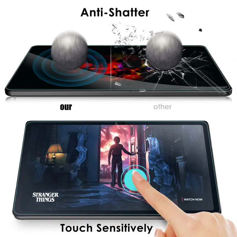 Screen Protector Tempered Glass untuk SAMSUNG TAB S6 Lite full Layar 4