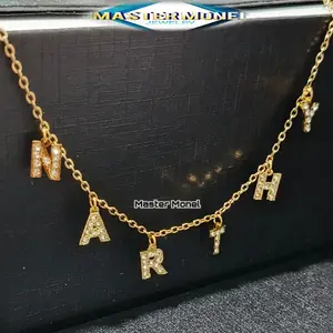 MASTER MONEL - kalung rumbai nama permata