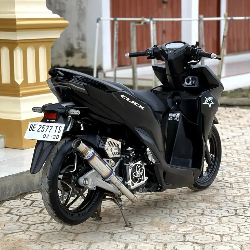 KNALPOT VR SPEED RACING SALEMBA VARIO NEW VARIO OLD AEROX NEW AEROX OLD RACING BERKULITAS DANA PELAJAR 6