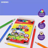 Gambar GREEBEL Pensil Warna 36 Warna Classic Color Pencils 7036 Warna Cerah Non Toxic GRATIS 1 PCS RAUTAN dari GREEBEL Kota Administrasi Jakarta Barat 5 Tokopedia