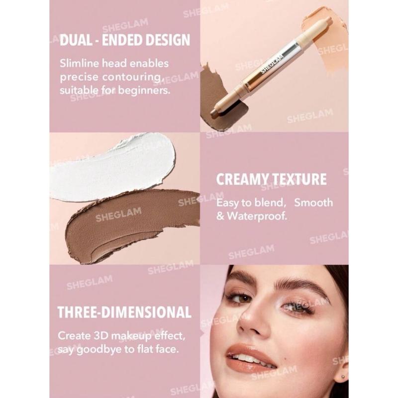 SHEGLAM Fine Line 2-in-1 Nose Contour and Highlight Pen 1