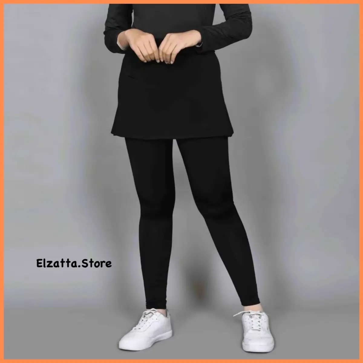 Celana legging rok wanita standar-super jumbo / Celana legging rok olahraga berenang,zumba dan aerobic Outdoor