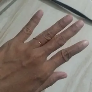 Cincin Emas Unisex Pria Wanita Violeta Korea Style Ring Gold 10K Semar Nusantara