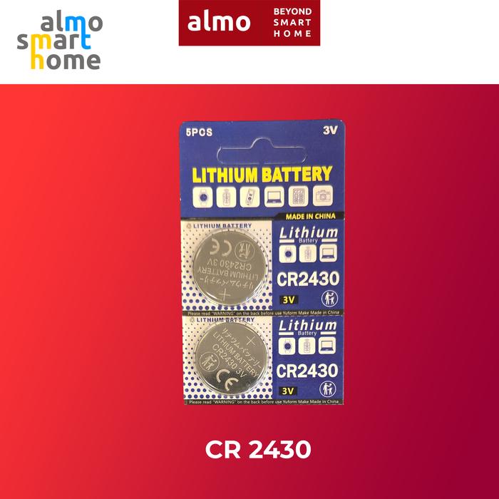 Gambar Battery Baterai CR2450 3V Lithium & CR2430 3V Multi Fungsi untuk berbagai perangkat elektronik - CR2450 dari ALMO Smart Home Kota Tangerang Selatan 5 Tokopedia