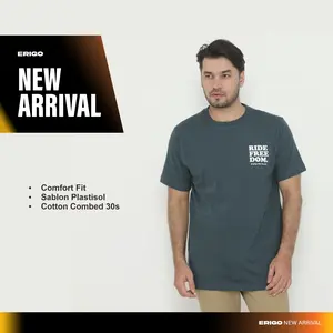 Erigo T-Shirt Grifon Stargazer Blue - Kaos Unisex