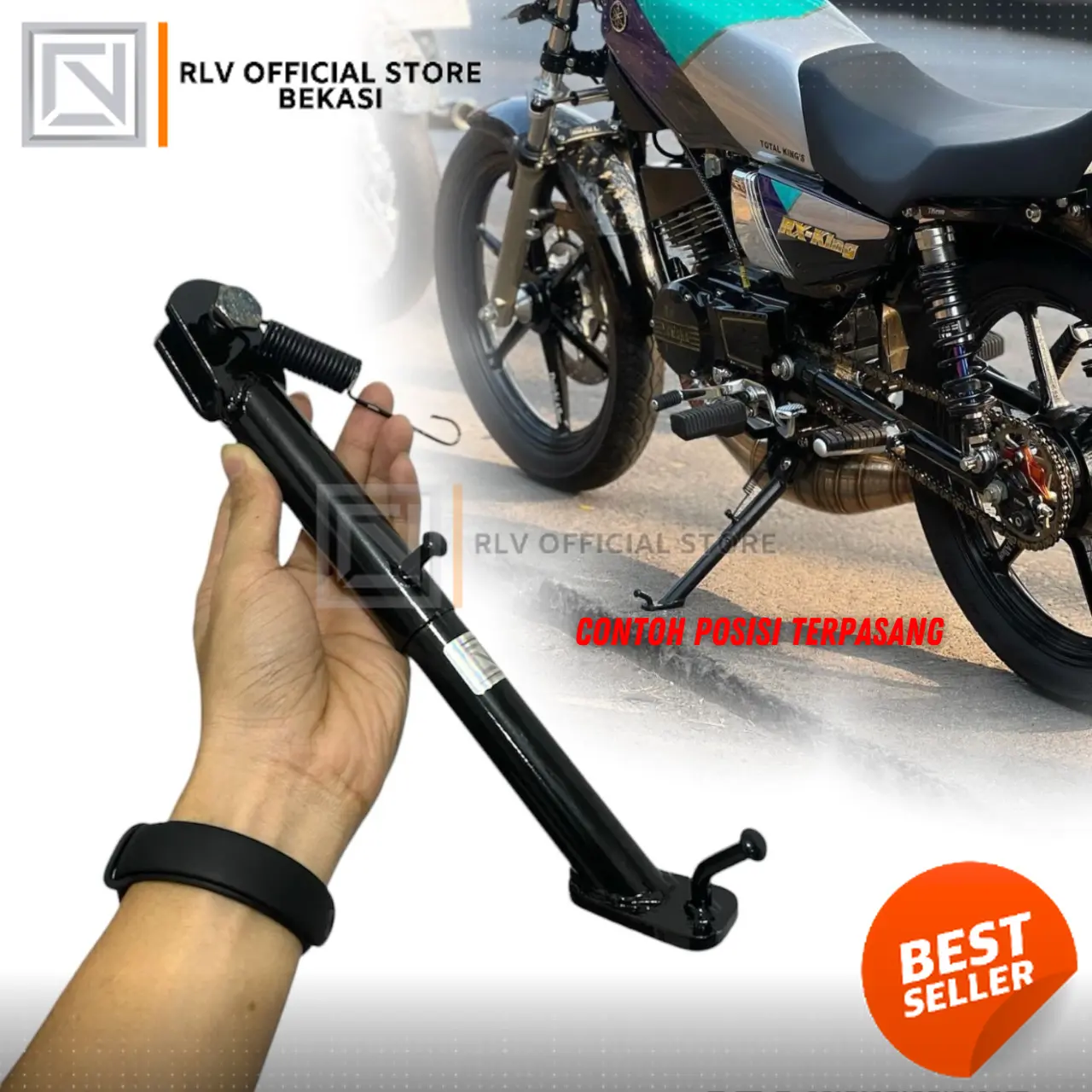 STANDAR SAMPING PREMIUM TINGGI 30CM RING 18 SET BAUT DAN PER Outdoor