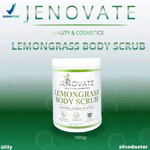 JENOVATE Lemongrass Body Scrub ukuran 1 kg