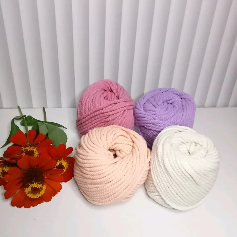 Tali Macrame 3 MM untuk Macrame Nahan Premium , lembut dan Tidak Berserabut berat 100 gr 3