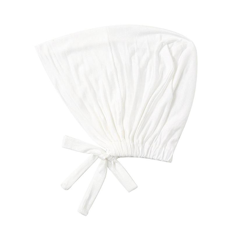 Product Introduction of Women’s Ladies’ Solid Color Plain Hijab Head Kerchief Head Sun Inner Cover Coverchief Wrap L2E9 26