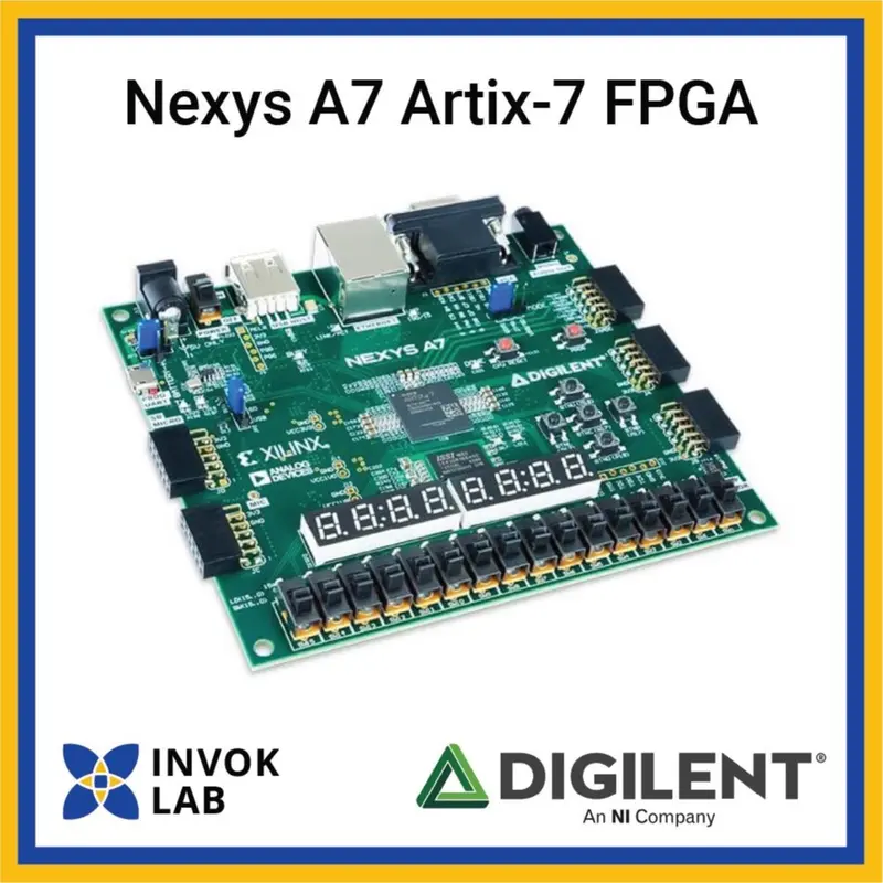 Digilent Nexys A7 Xilinx Artix-7 FPGA Development Board 0