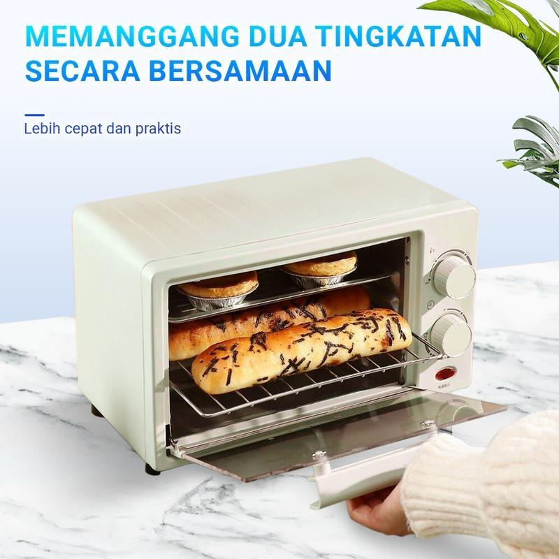 Finito OVEN PEMANGGANG LISTRIK Penghangat Makanan kapasitas 12 Liter oven listrik low watt 12 L-800 Watt 3