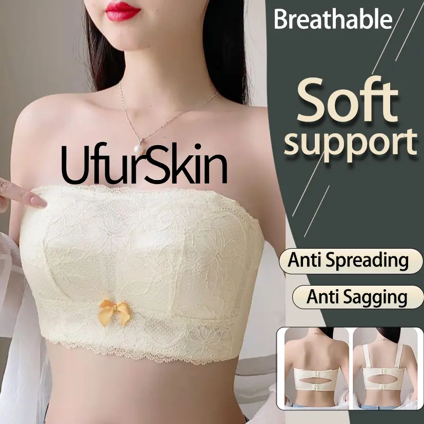【UfurSkin】34-44BCD Thin breathable small underwear Women's non-underwire bra Traceless plus size nipple anti-sag bra cover Lady Bridal Basic Minimalist  Womenswear ComfortFabric Soft    ---915
