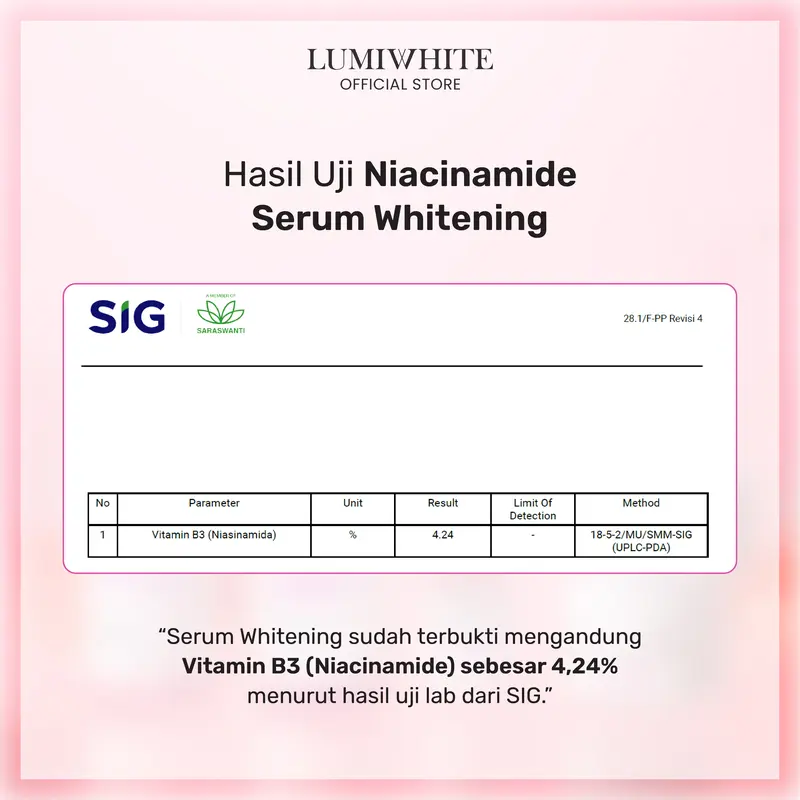 LUMIWHITE - Paket WHITENING Series Lengkap 6