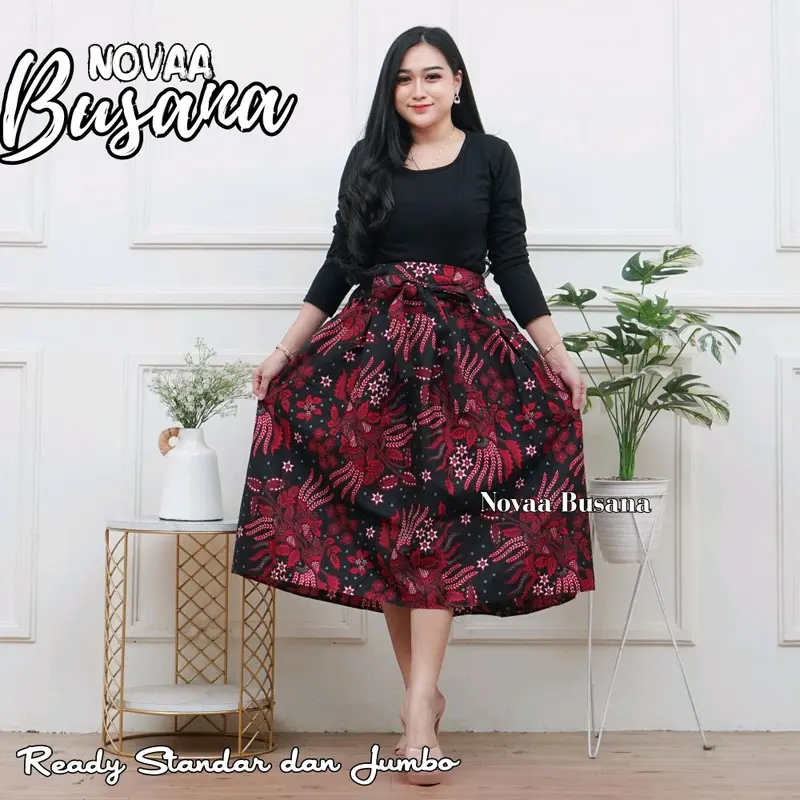 READY 14 MOTIF | ROK 7/8 MOTIF BATIK MODEL TERBARU NVRP2345679A 2