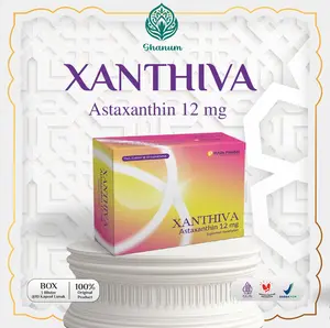 Puspa Pharma Xanthiva Astaxanthin 12mg 30 Kapsul Box Suplemen Kesehatan Original