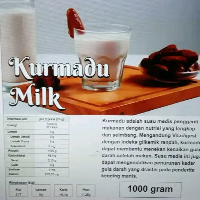 Susu Kambing Kurmadu Kemasan 1000 kg - Dari Brand Ternama 2