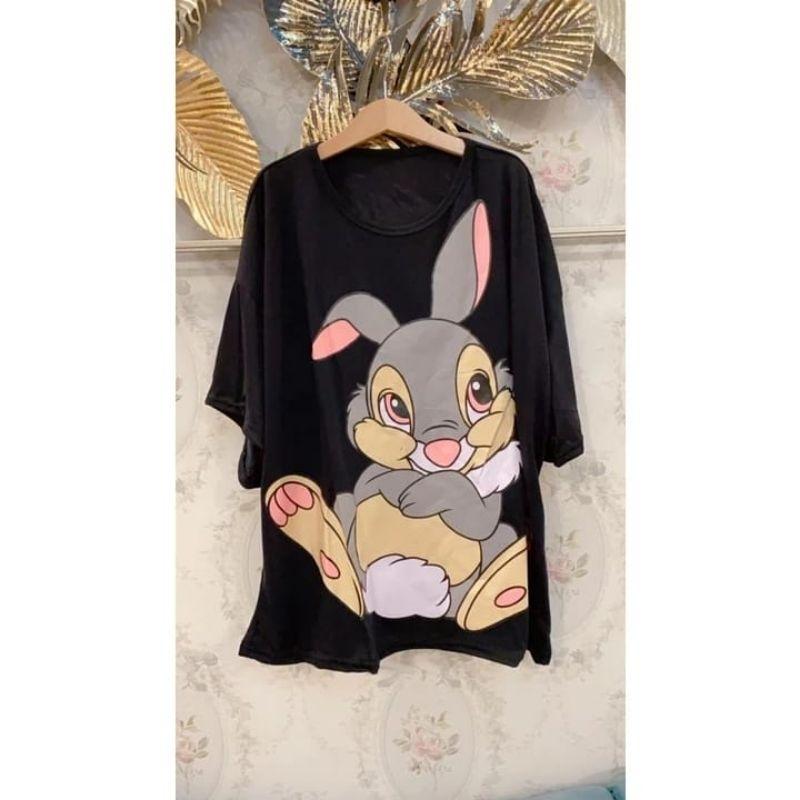 KUKAMI GROSIR - KAOS OVERSIZE JUMBO RABBIT 5