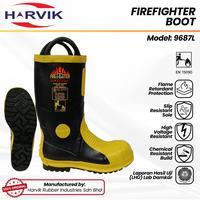 Gambar Sepatu Pemadam Kebakaran HARVIK - Safety Shoes - 38 dari gudangsafetycom Kota Administrasi Jakarta Barat 1 Tokopedia