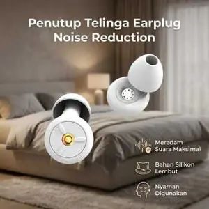 Shunmaii Penutup Telinga Earplug Noise Reduction Waterproof Silicone - SH3