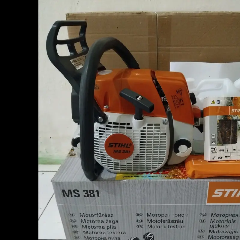 Mesin chainsaw stihl gergaji kayu senso ms 381 bar 25 inch lengkap siap pakai Rantai STIHL 3