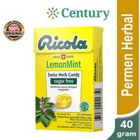 Gambar RICOLA LEMON MINT 40GR SF / PERMEN / MAKANAN RINGAN dari Century Healthcare Express Kota Administrasi Jakarta Pusat 1 Tokopedia