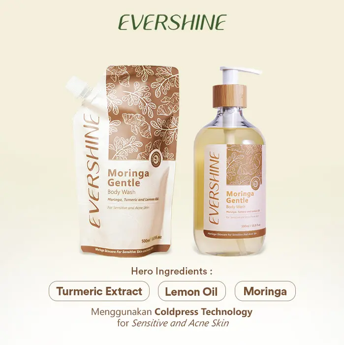 Evershine Gentle Body Wash Refill Pouch 1