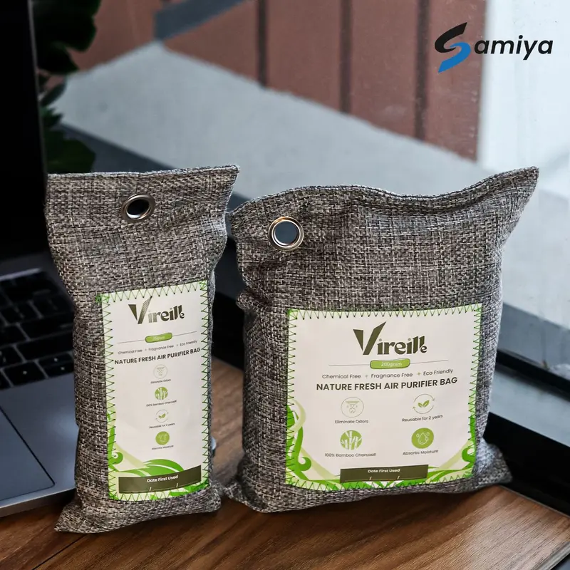 Vireille bamboo charcoal air purifier bag penyerap bau ruangan pembersih udara 2