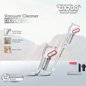 【COD】Deerma DX700 2in1 15 kPa Handheld Vacuum Cleaner Kabel Membersihkan Mesin Pembersih