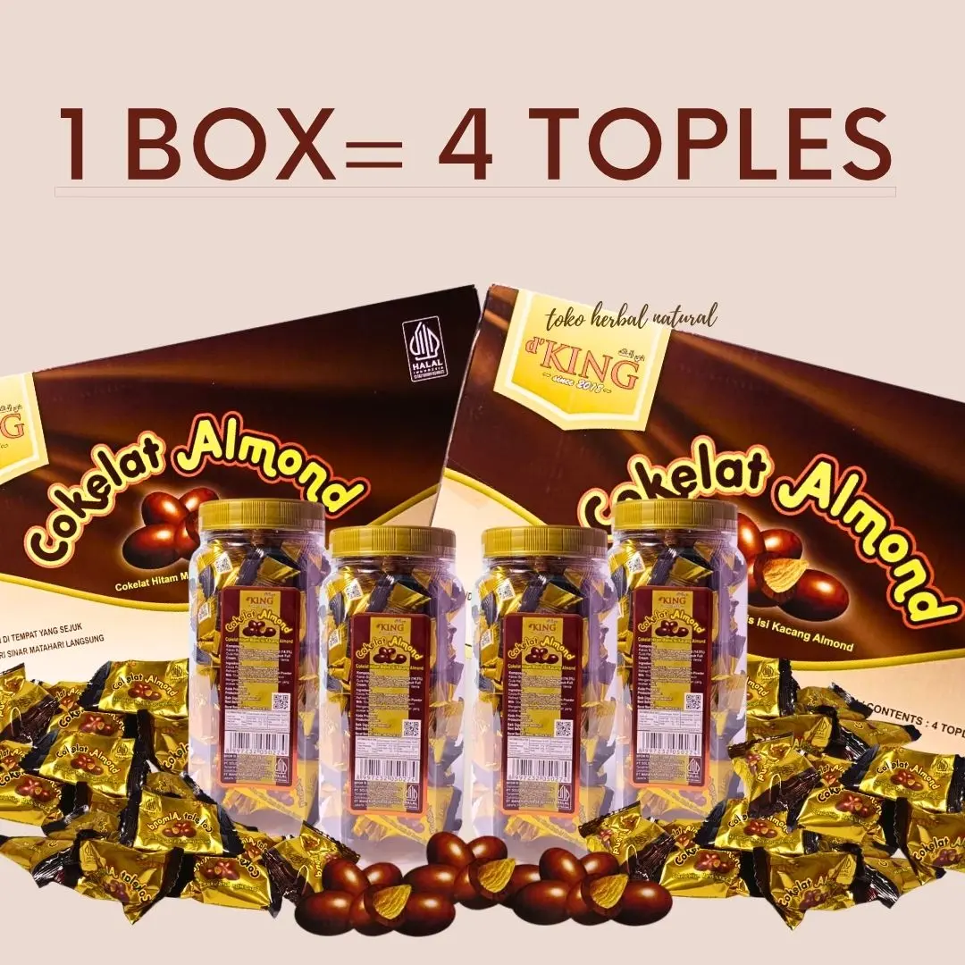COKLAT ALMOND 1 BOX