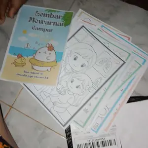50 Lembar Kertas Mewarnai Anak Hayya Project - Books Belajar Alat Toys worksheet buku mewarnai dewasa pop book busy mainan montessori play Aktivitas Coding newborn baby stimulasi untuk stiker sambal panduan menggambar edukasi visual bayi pintar 6 sampai c