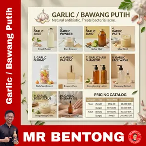 2. Garlic / Bawang Putih - Mr Bentong - Juice