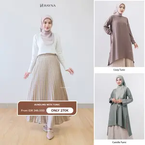 HAYNA Zoey Pleats Skirt (All Colors) - Rok Wanita Plisket