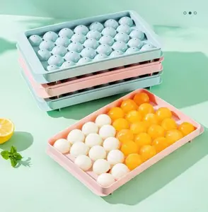 Cetakan Jelly Es Batu Bulat 33 Butir Ice Ball Tray/ Cetakan Agar Agar Bulat