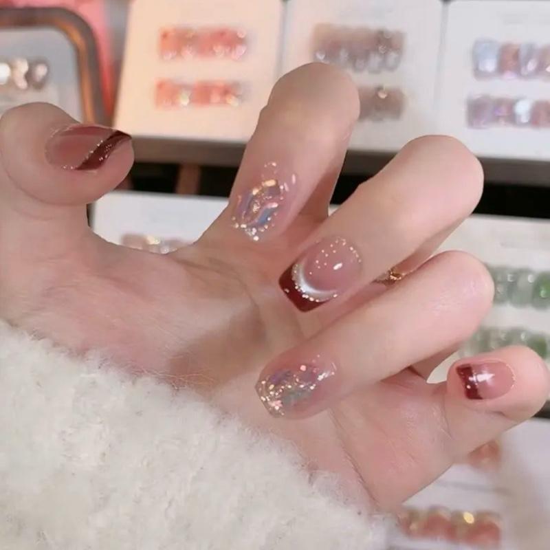  Mã M309 mẫu 24 nail giả kèm keo xiu xinh bền đẹp 