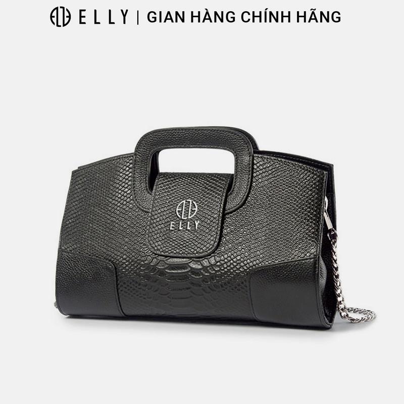 ELLY Túi Cầm Tay Nữ Da Thật Sang Trọng Dáng Clutch Bag - EC37