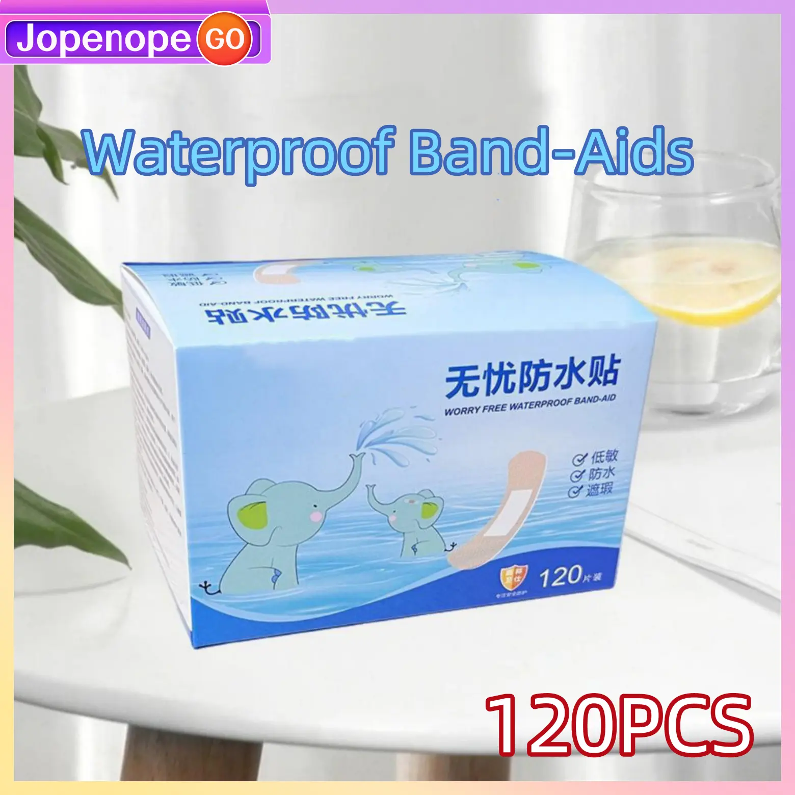 Swimming Stickers Waterproof Wear-Resistant Foot Patches Portable Disposable Transparent Breathable