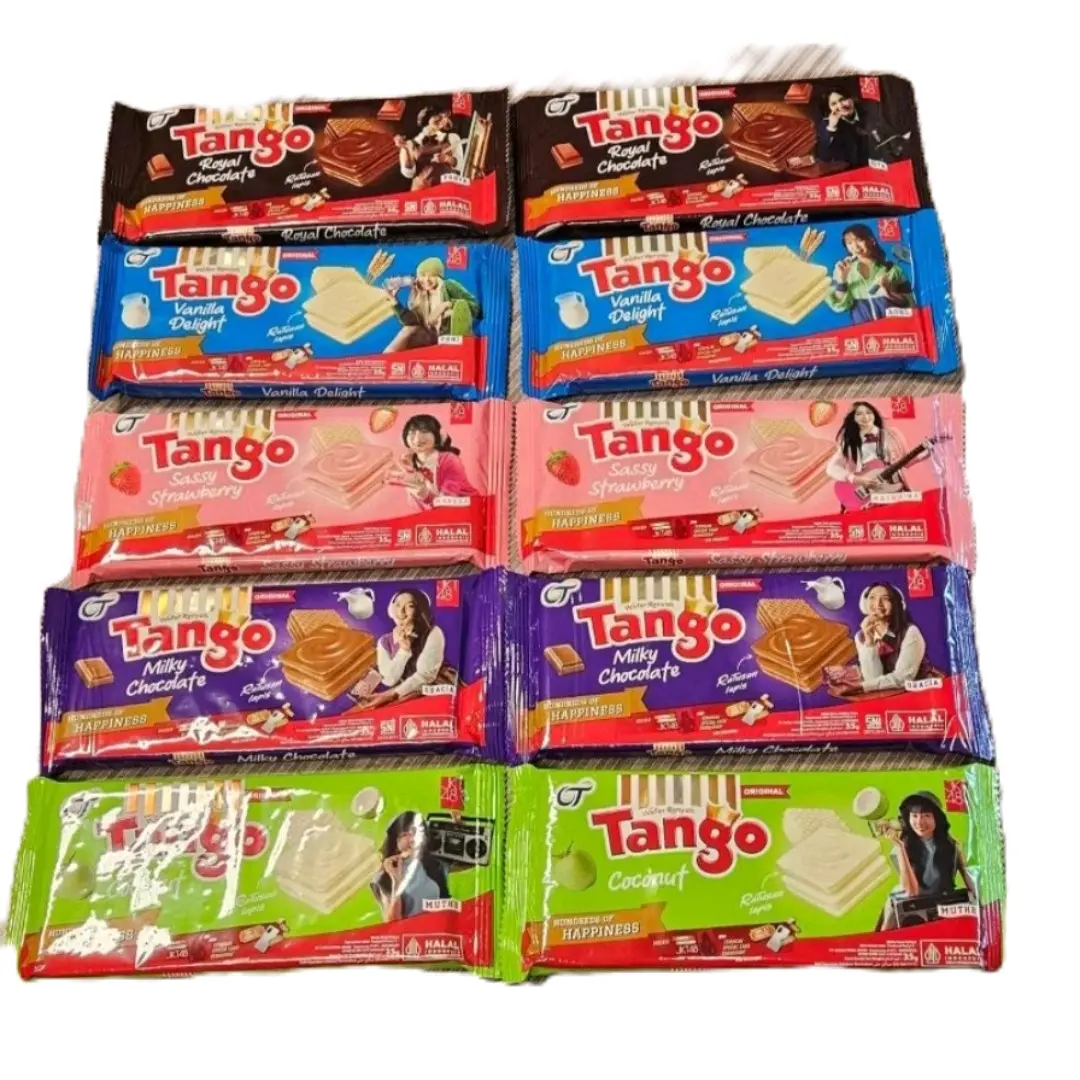 PROMO wafer TANGO JKT48 LIMITED EDITION 1 pack 10+2 pcs  Food Snack