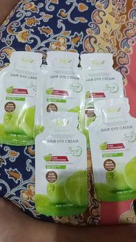 Product Review of 【Fajazz】【COD】Pewarna Rambut Beli 5 Gratis 1 Masker Rambut=160ML, Pewarna Rambut Alami, 2 in 1 Pewarna dan Perawatan, Pewarna Rambut Unisex, Pewarnaan Cepat, Cocok untuk Rambut Putih from B**y 0