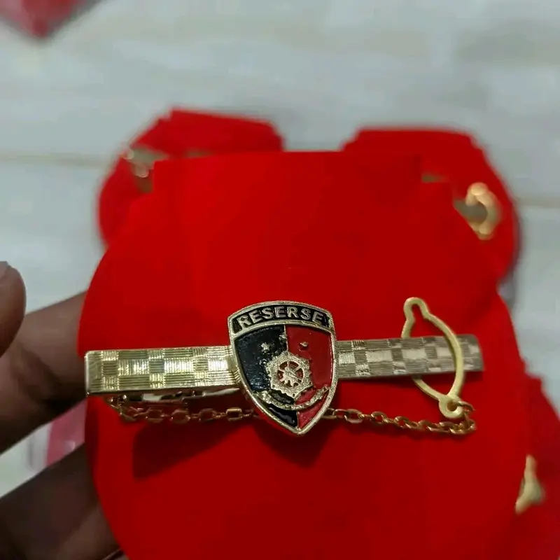 penjepit klip dasi logo reserse reskrim terbaru premium anti luntur 2