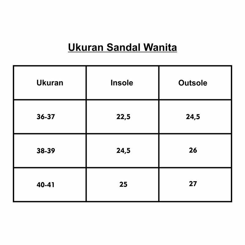 Product Introduction of [ASJ] Sandal Selop Wanita Dewasa EVA Empuk Ringan Anti Slip Anti Air /  Shoes / Sandal Slip On Karet 0