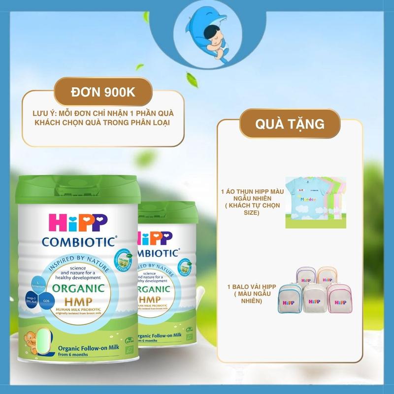 Thực phẩm dinh dưỡng HIPP Organic lon 800g MECAHEO