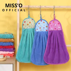 Misso Kode KA969 Kain Lap Tangan Handuk Gantung Motif Lap Wastafel Pengering Tangan