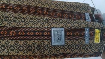 Product Review of sarung tamer 420 full sutra songket mewah dewasa model bhs terbaru sgc sfs bahan halus Hitam Cokelat Navy Putih from w**2 0