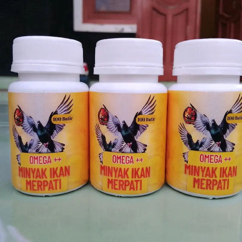 Vitamin Minyak Ikan Burung Isi 100 Capsul 2