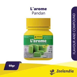 ZEELANDIA - L'AROME PANDAN  60GR - PERISA, PEWARNA, DAN AROMA PANDAN
