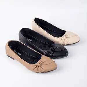 Flatshoes Hitam Wanita HR50