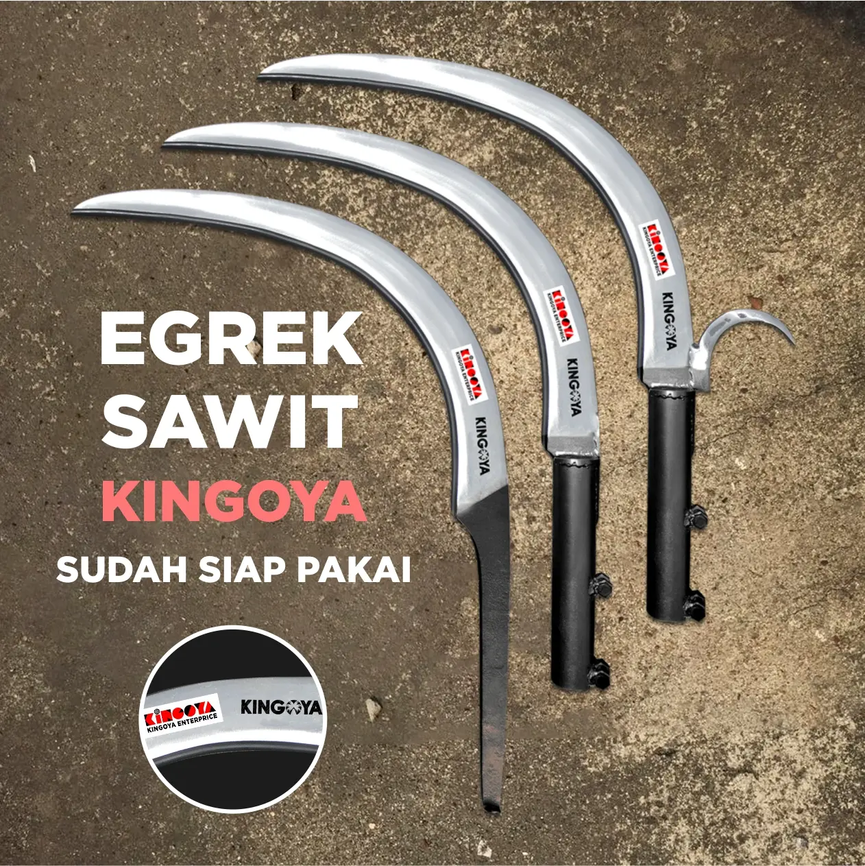 EGREK SAWIT KINGOYA SIAP PAKAI TANPA ASAH
